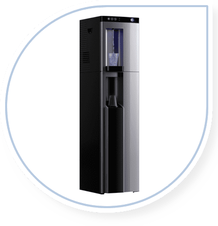 td-Sparkling Arctic-branded sparkling water machine floor